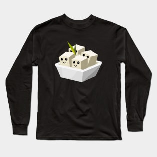 Cute Tofu Long Sleeve T-Shirt